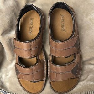 Mens leather sandals Josef Seibel